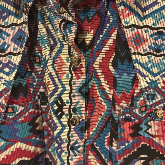 COPY - Rough rider by circle t cowgirl Aztec vintage western size 3/4 medium - Picture 10 of 16